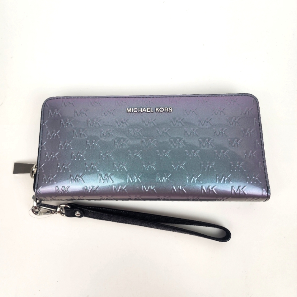 Michael Kors Jet Set Wristlet Wallet Travel Wallet New Authentic